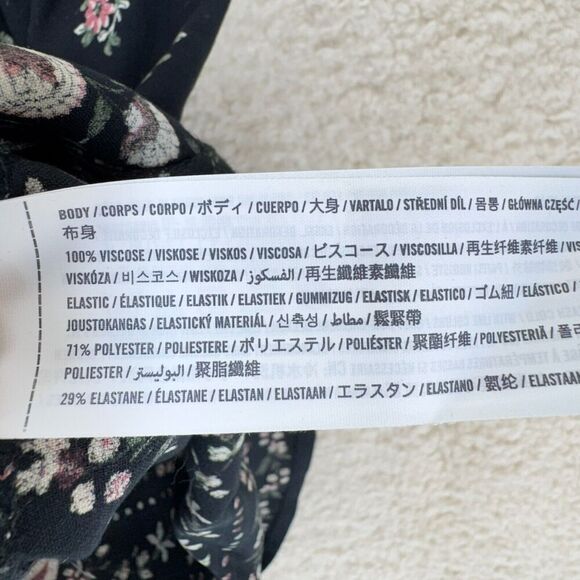 Hollister Ultra High Rise XS Floral Print Mini Skirt Bohemian Hippie Feminine - Picture 3 of 8